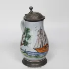 unbekannt_fayence-segelschiff-an-kueste_0.5l_dl_2-k